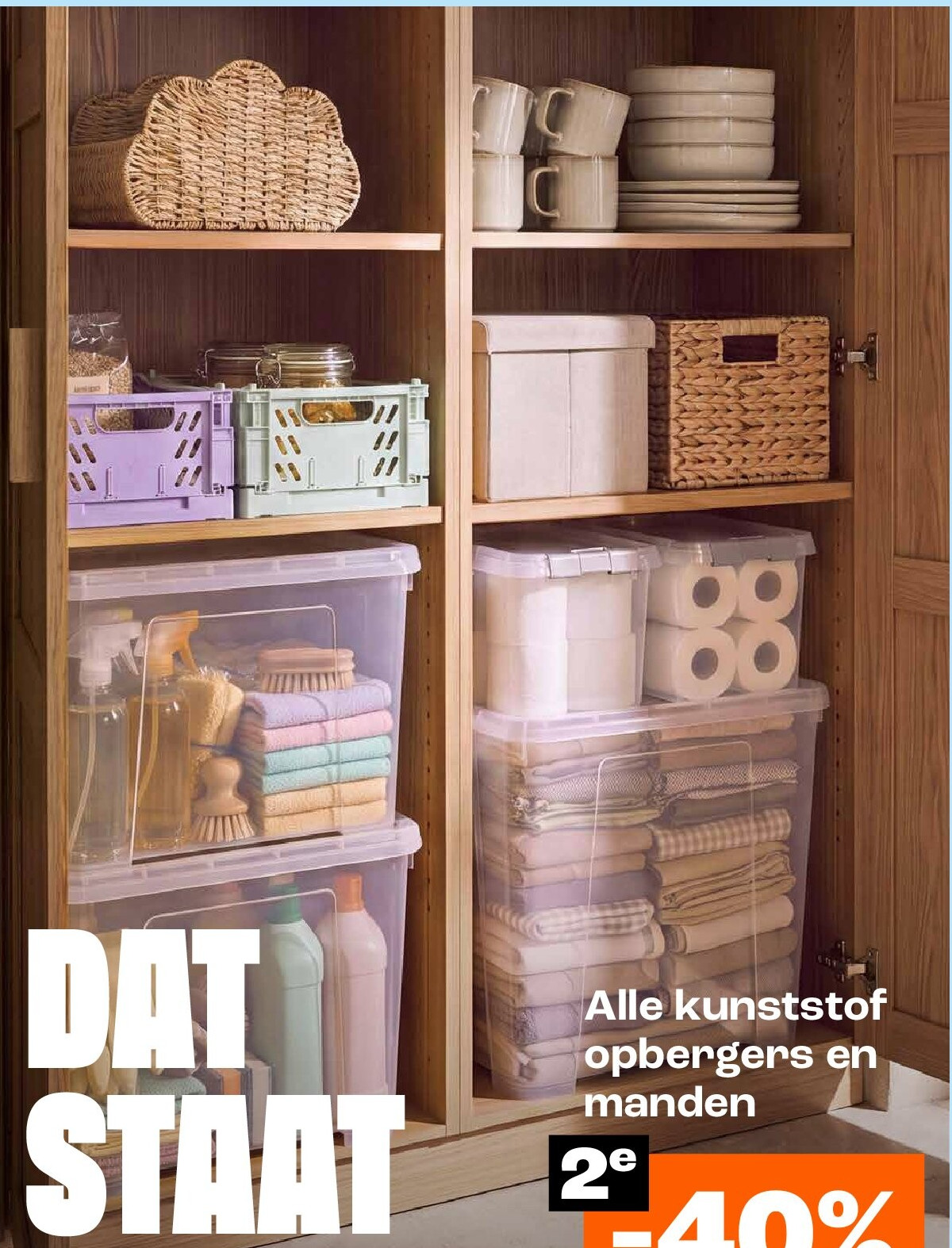 Alle kunststof opbergers en manden