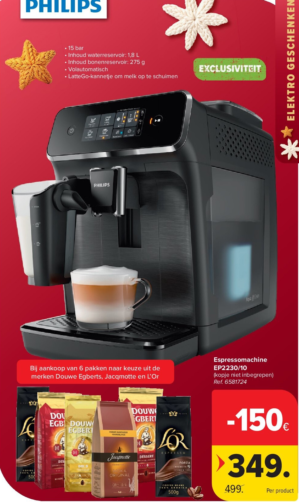 PHILIPS Espressomachine EP2230/10