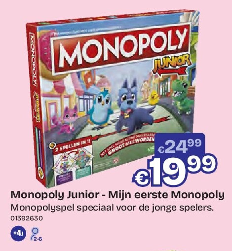 Monopoly Junior - Mijn eerste Monopoly