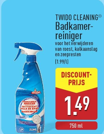 Badkamer­ reiniger