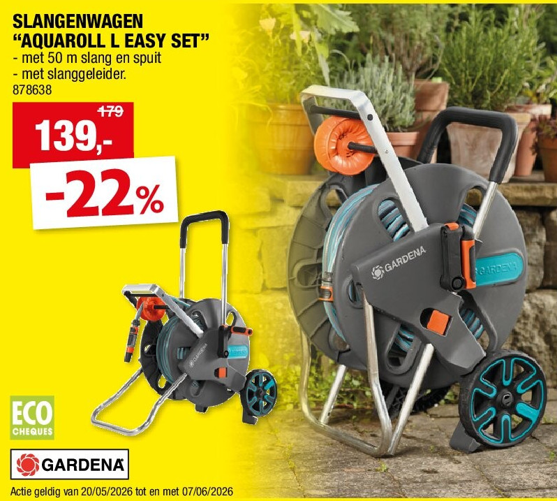 SLANGENWAGEN “AQUAROLL L EASY SET”
