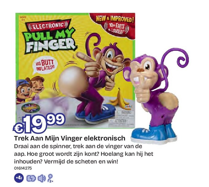 Trek Aan Mijn Vinger elektronisch