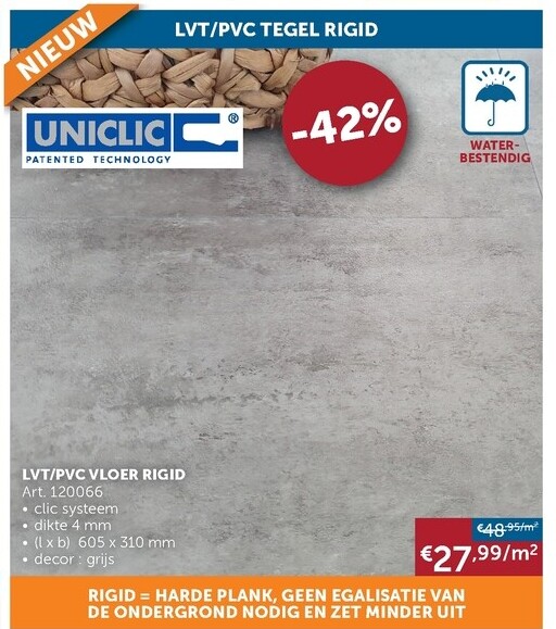 LVT/PVC VLOER RIGID