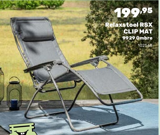 Relaxstoel RSX CLIP MAT 9929 Ombre