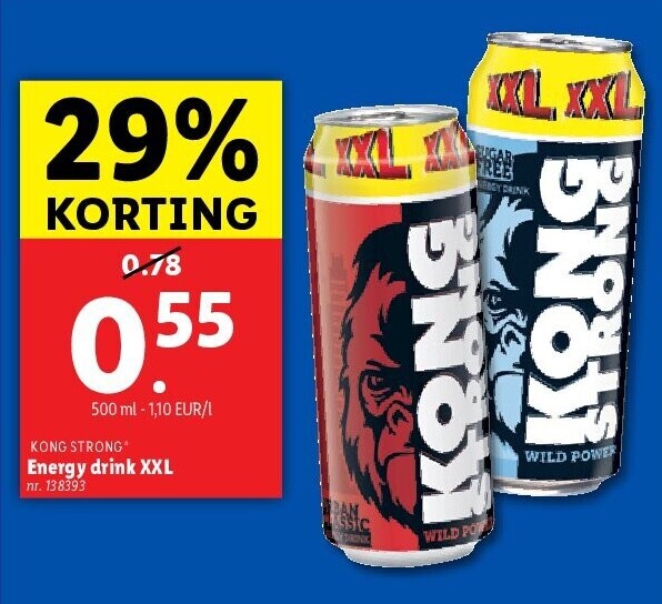 Energy drink XXL