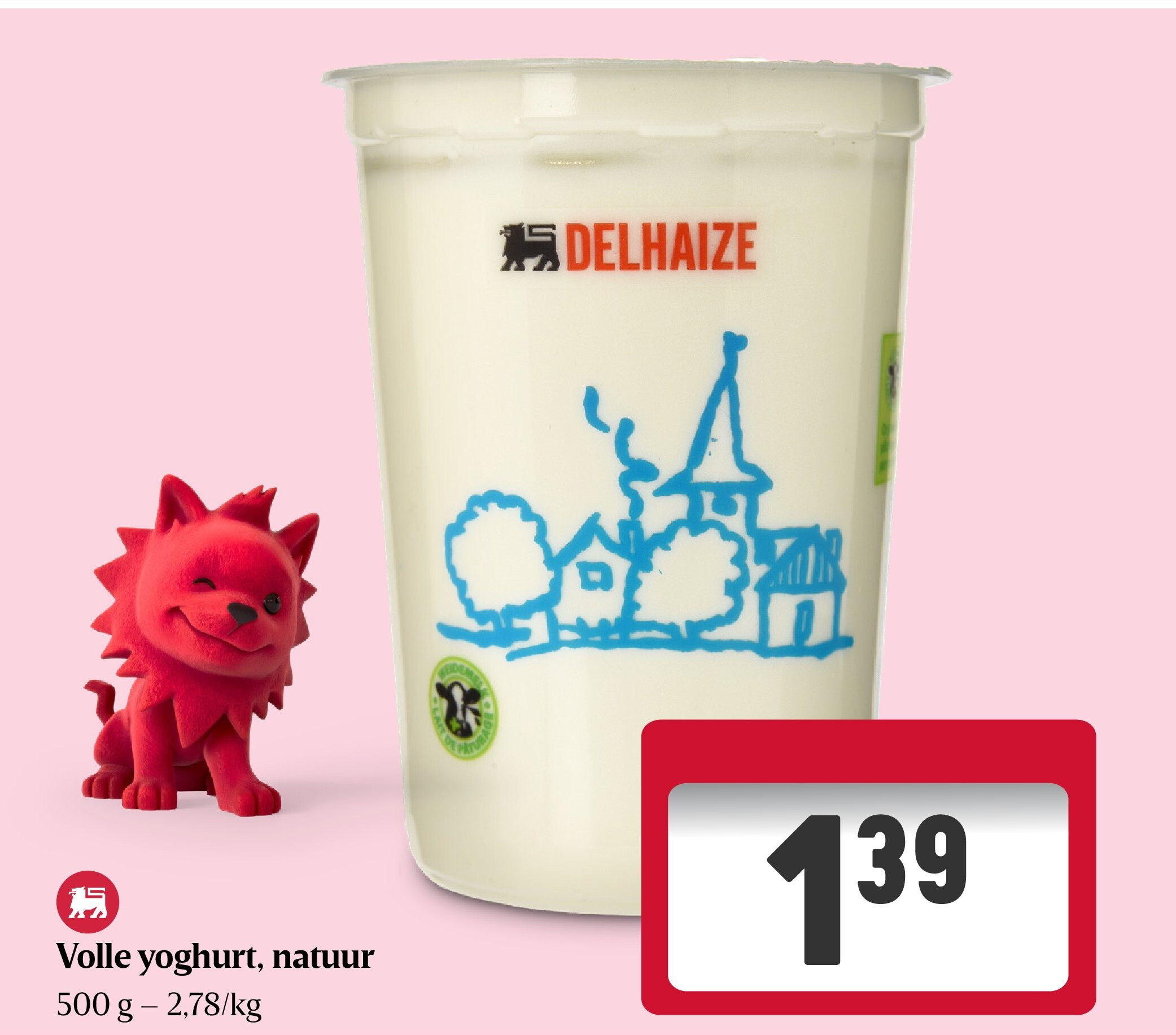 Volle yoghurt, natuur