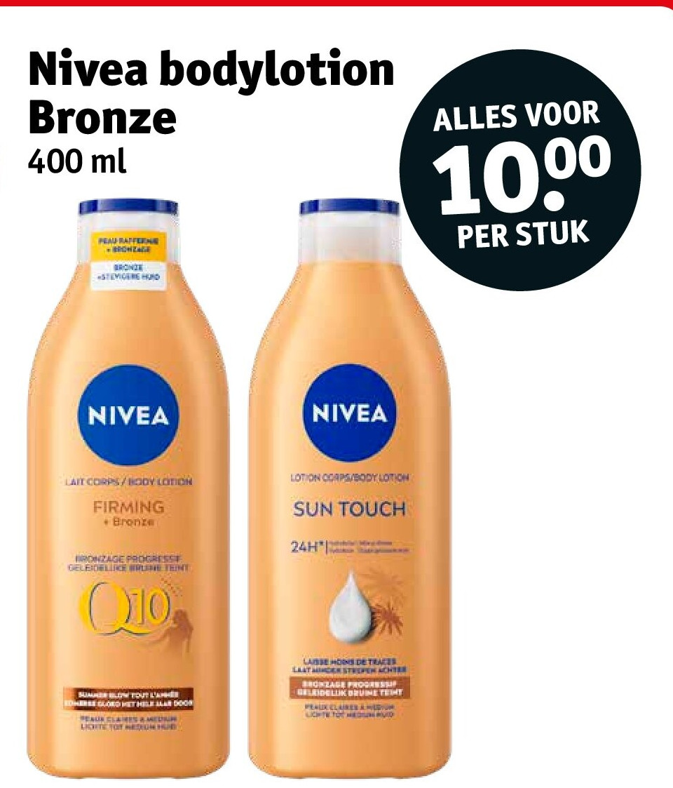 Nivea bodylotion Bronze
