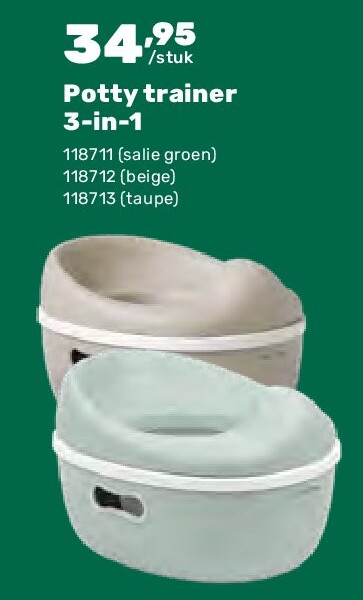 Potty trainer 3-in-1