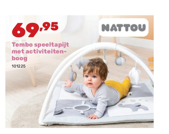 Tembo speeltapijt met activiteitenboog