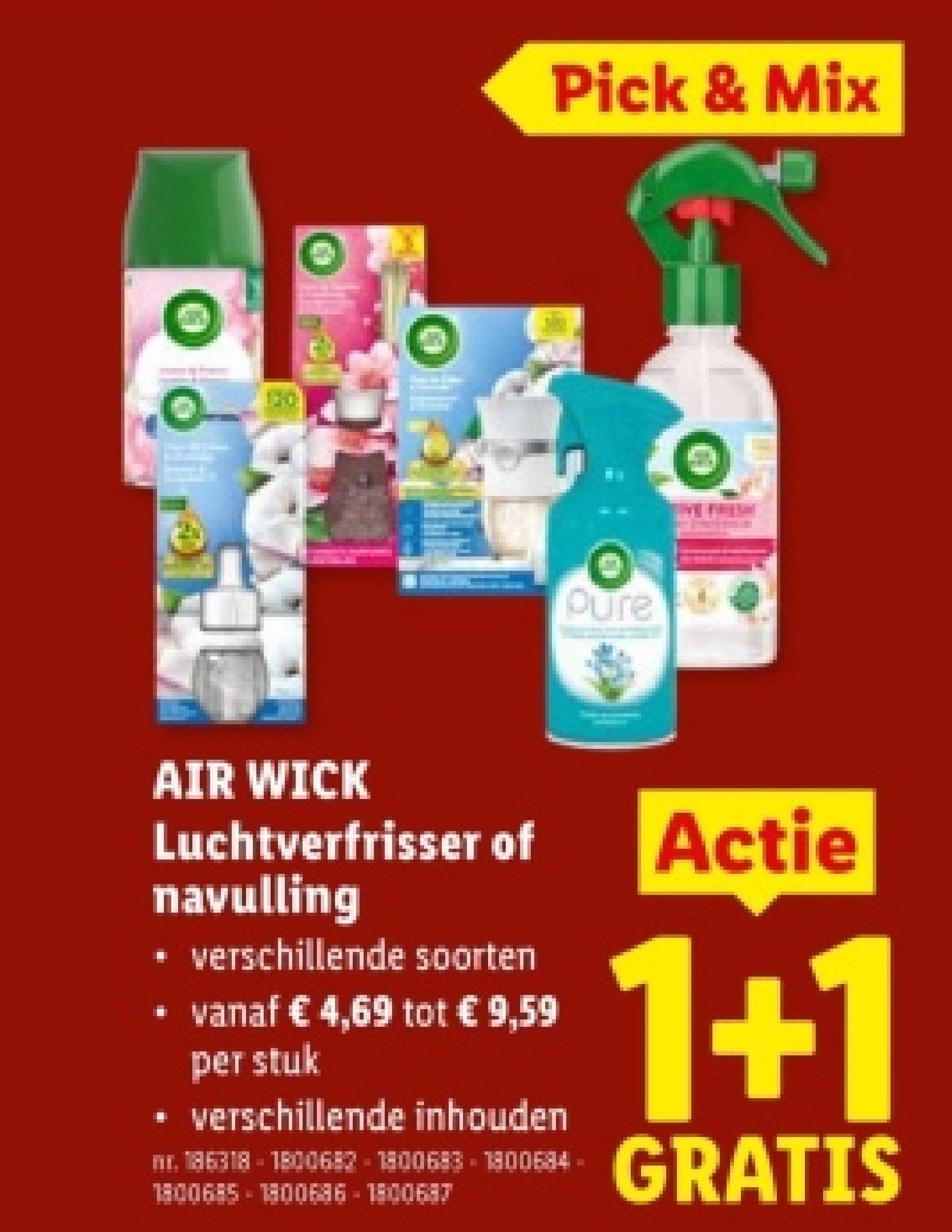 Luchtverfrisser of navulling
