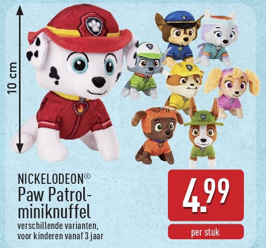 Paw Patrolminiknuffel