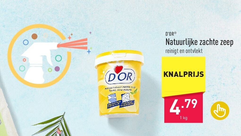 Natuurlijke zachte zeep