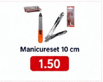 Manicureset 10 cm