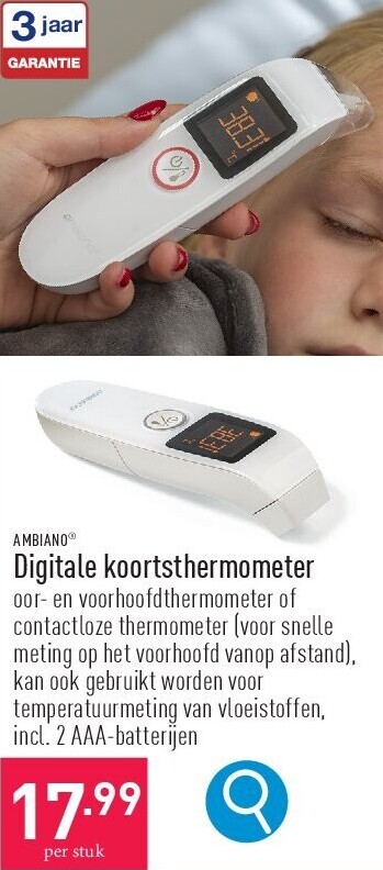 Digitale koortsthermometer
