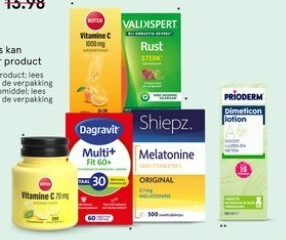 Dagravit, Roter, Valdispert, Shiepz en Prioderm
