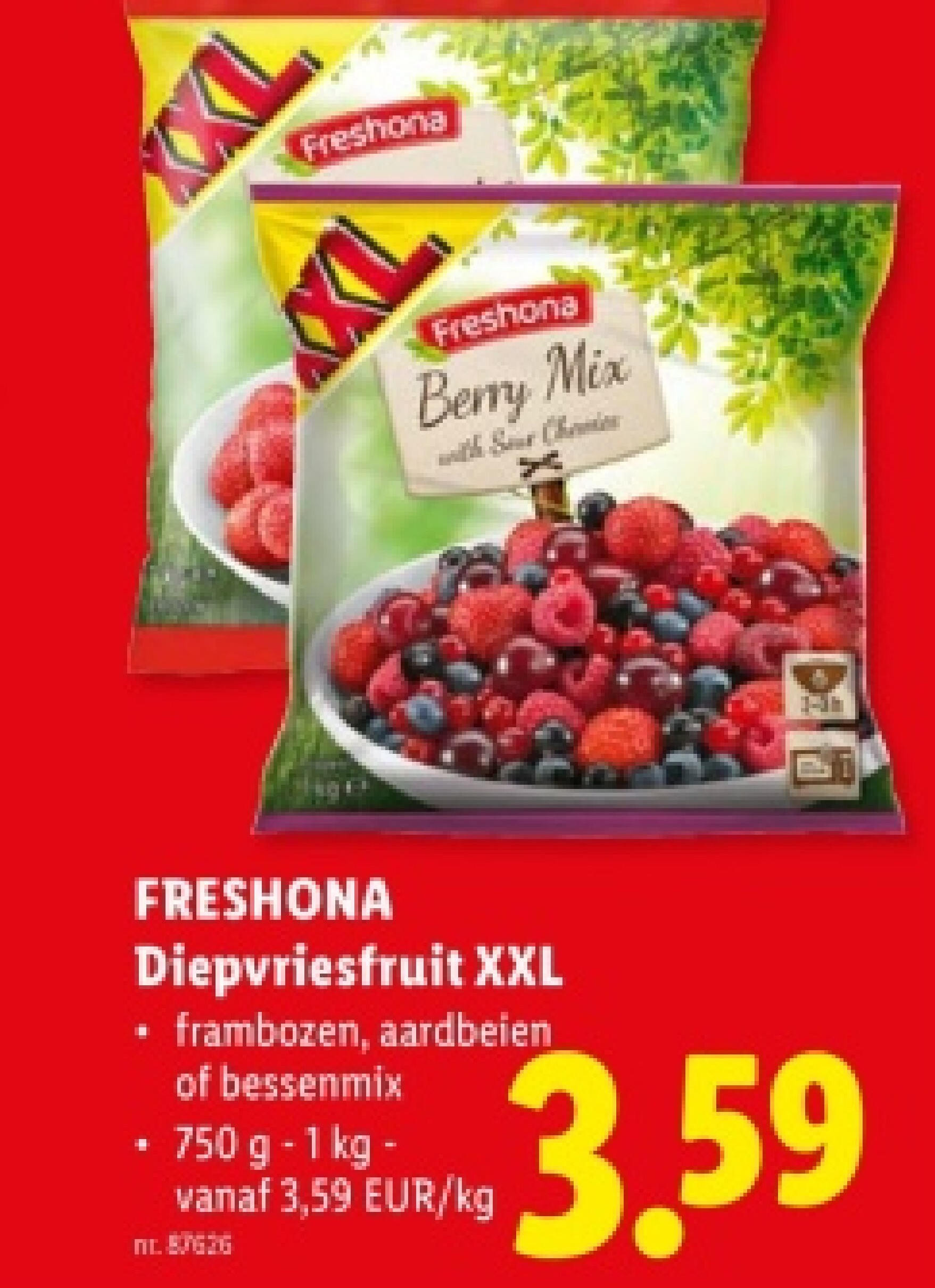 Diepvriesfruit XXL