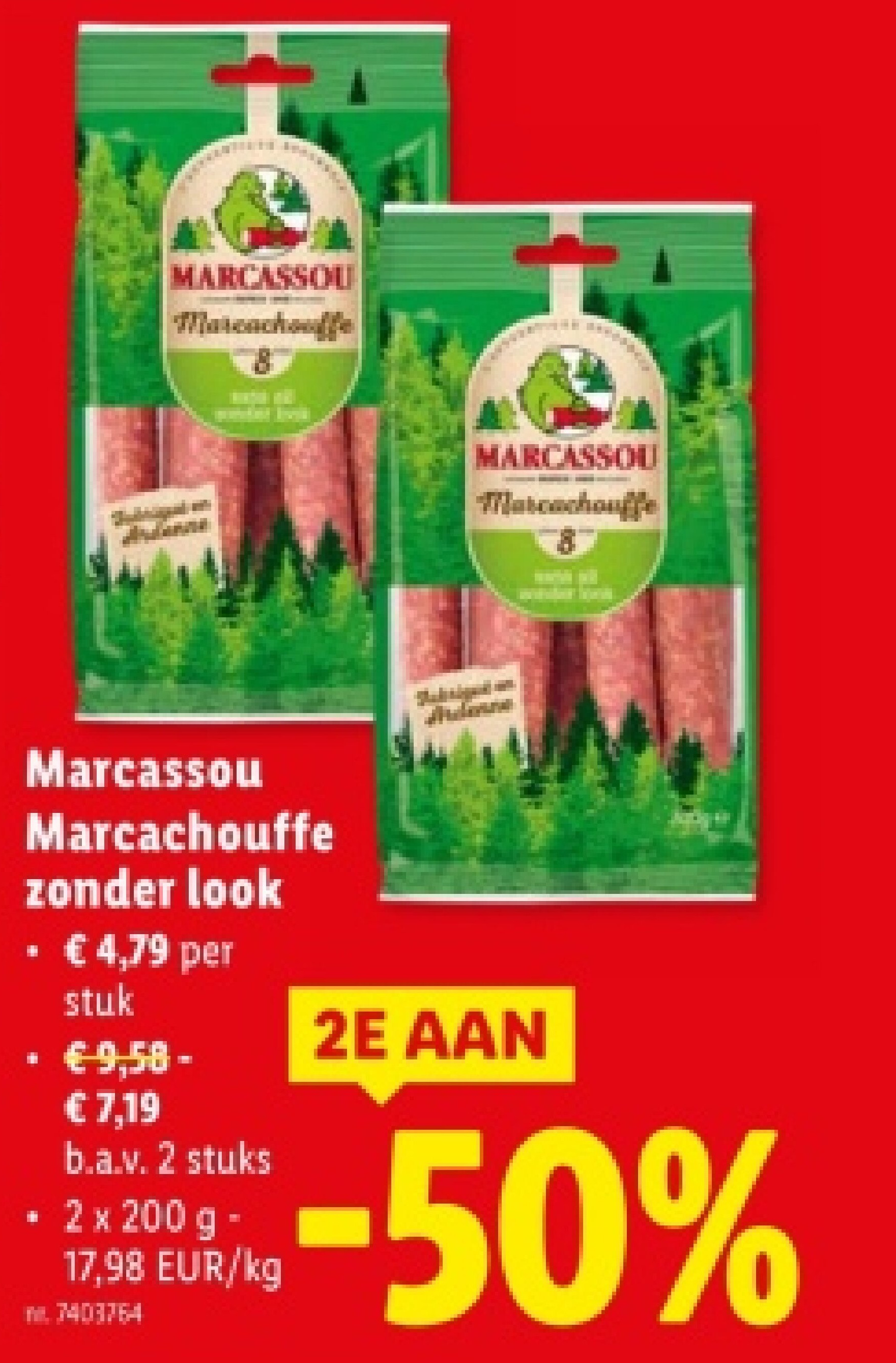 Marcachouffe zonder look