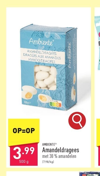 Amandeldragees