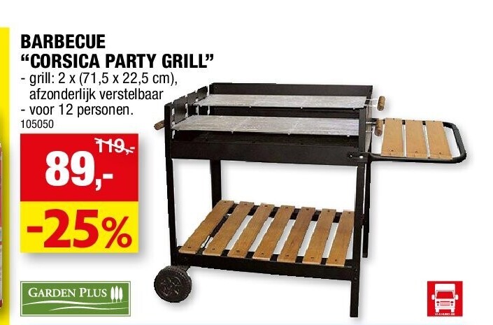 BARBECUE “CORSICA PARTY GRILL”