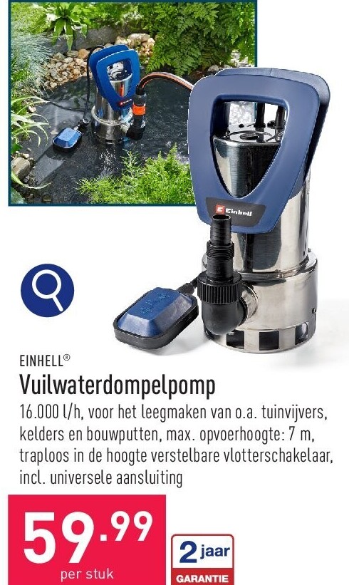 Vuilwaterdompelpomp