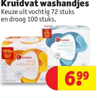 Kruidvat washandjes