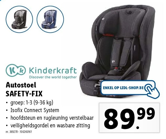 Autostoel SAFETY-FIX