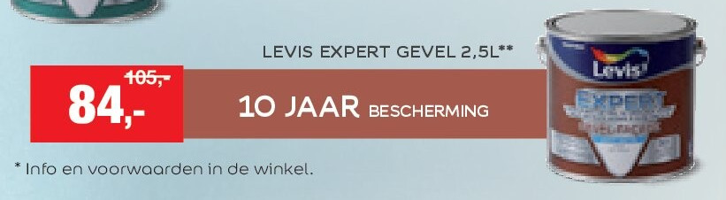 LEVIS EXPERT GEVEL 2,5L