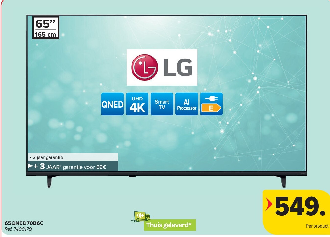 LG 65QNED70B6C 4K TV