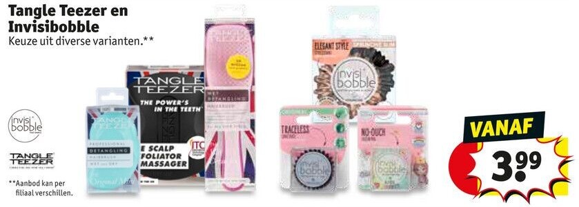 Tangle Teezer en Invisibobble