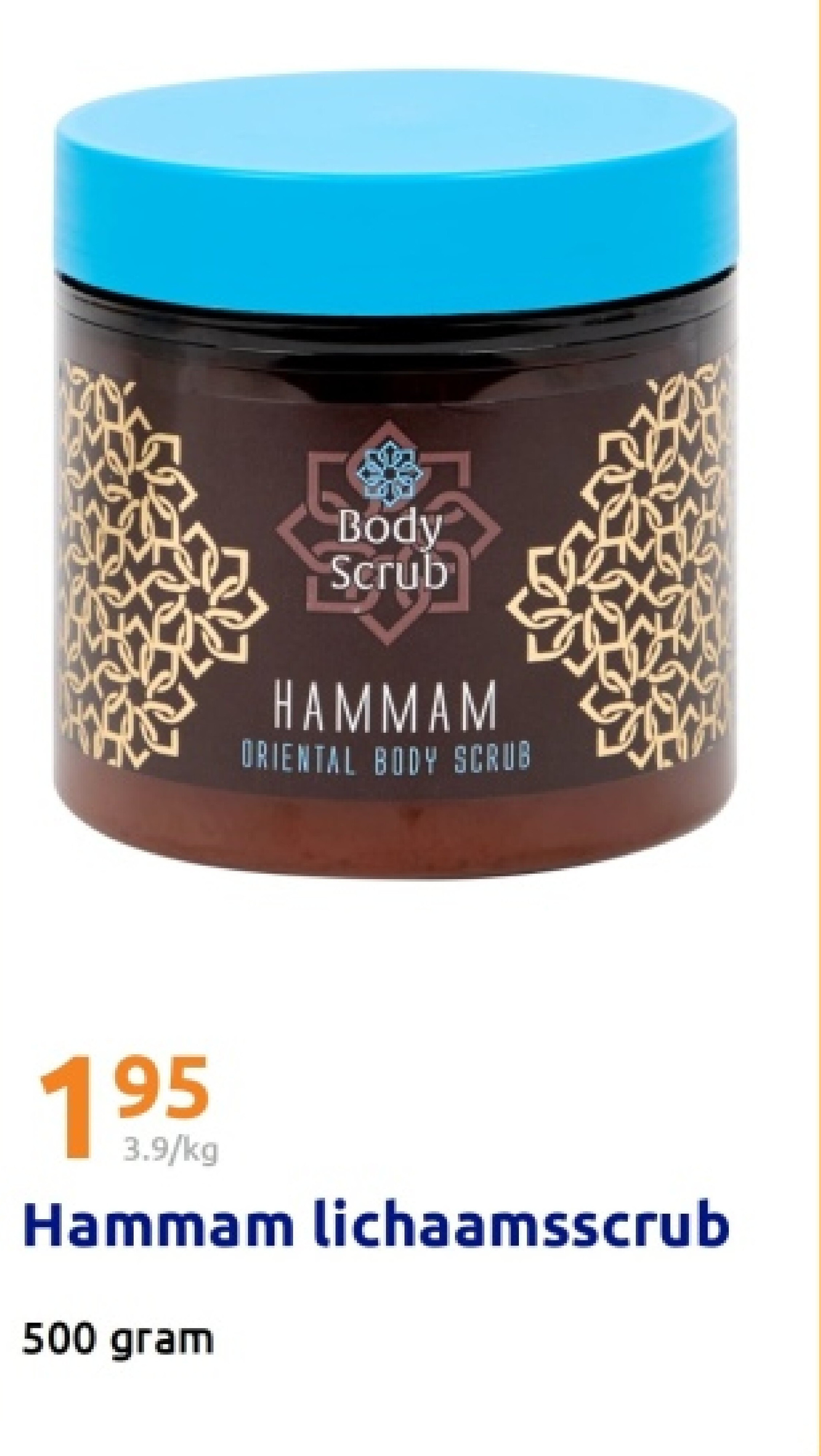 Hammam lichaamsscrub