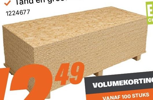 OSB Sterling 18 mm - 244 x 59 cm