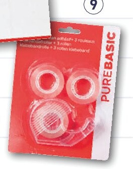Plakbanddispenser set