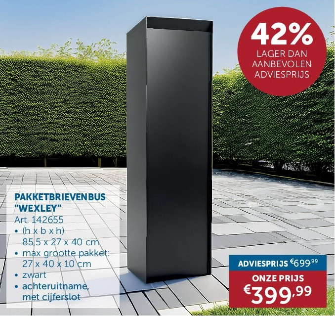 PAKKETBRIEVENBUS "WEXLEY"