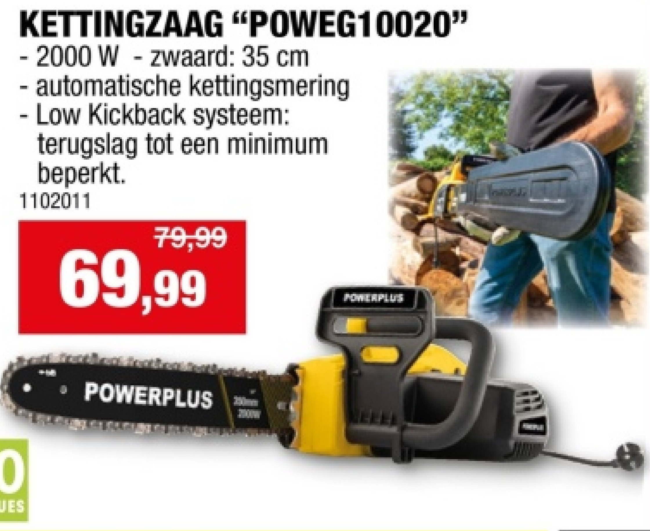 KETTINGZAAG "POWEG10020"