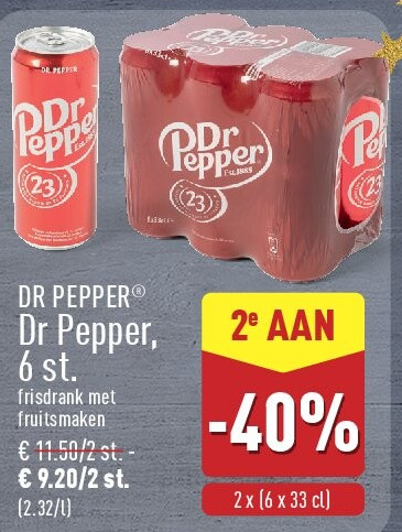 Dr Pepper, 6st.