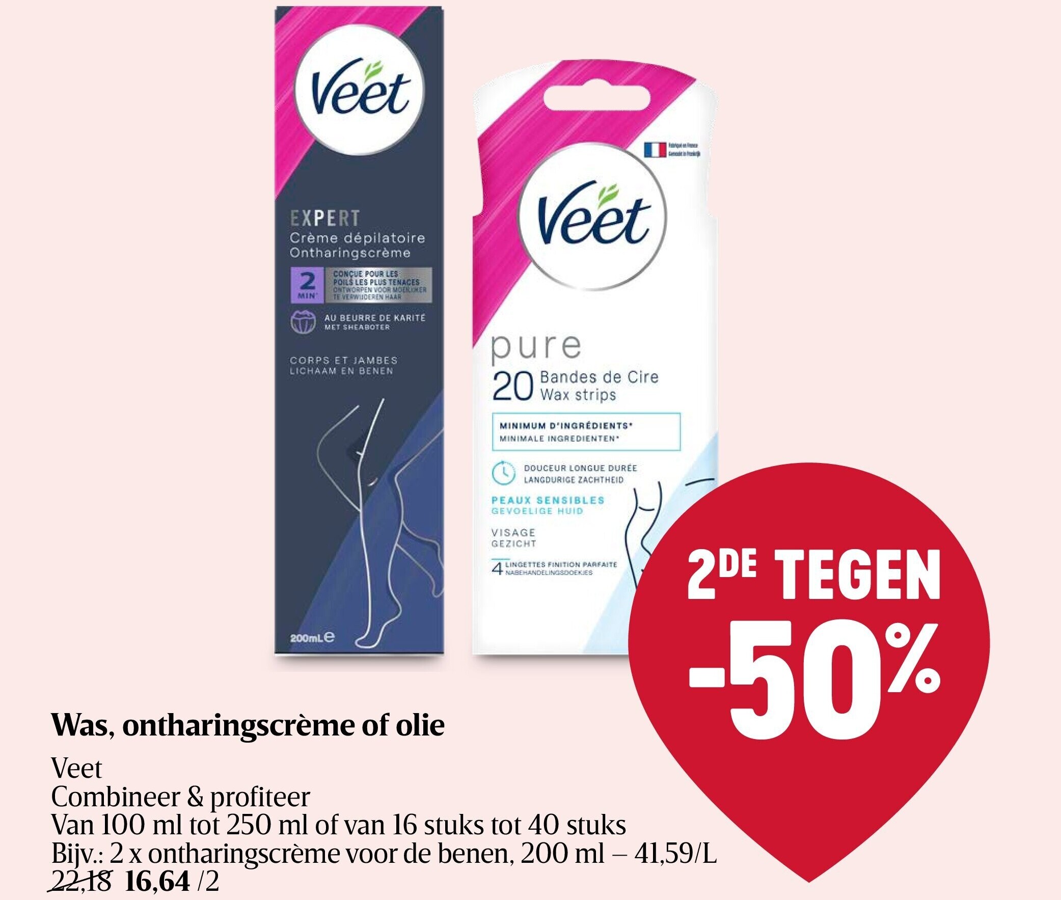 Was, ontharingscrème of olie