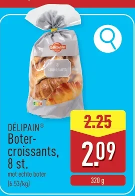 Botercroissants, 8 st.