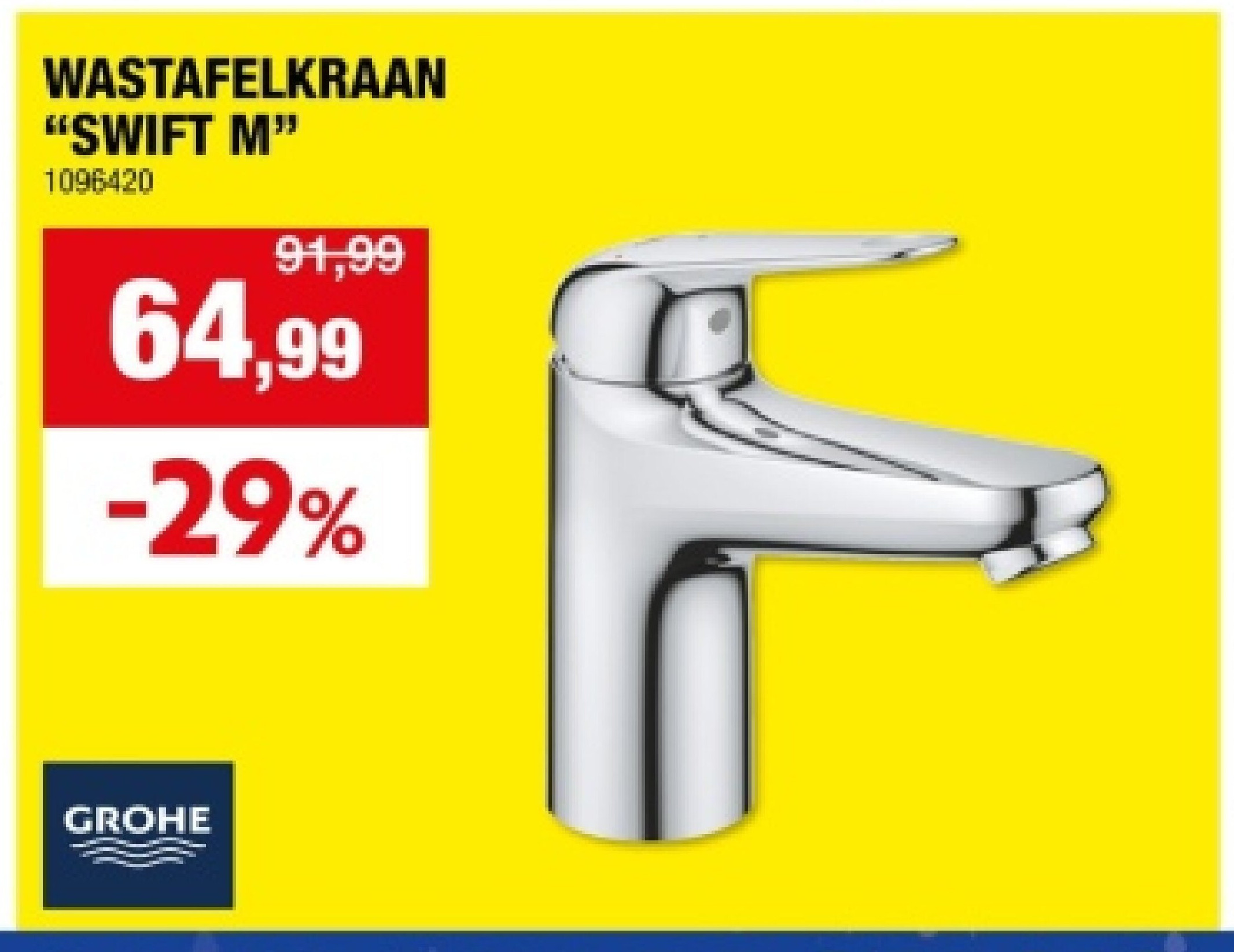 WASTAFELKRAAN "SWIFT М"