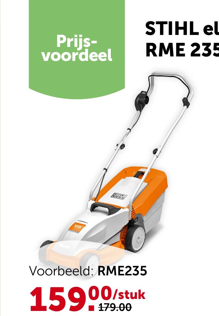 STIHL elektrische grasmaaiers RME 235