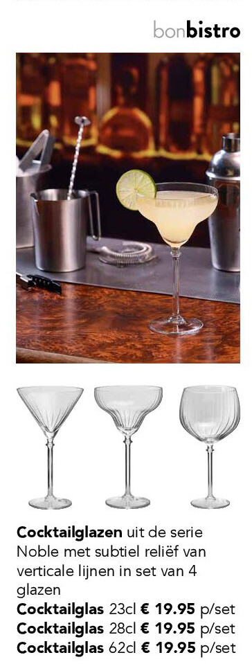 Cocktailglas 23cl