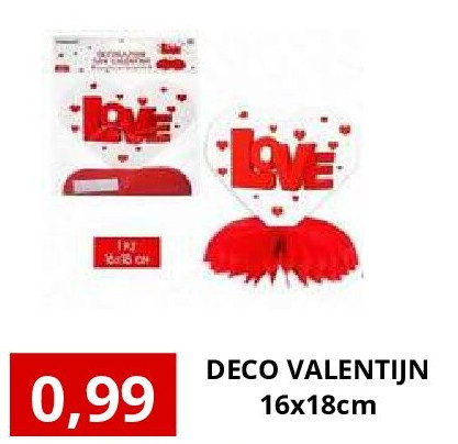 DECO VALENTIJN 16x18cm
