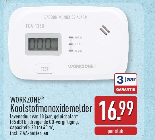 Koolstofmonoxidemelder