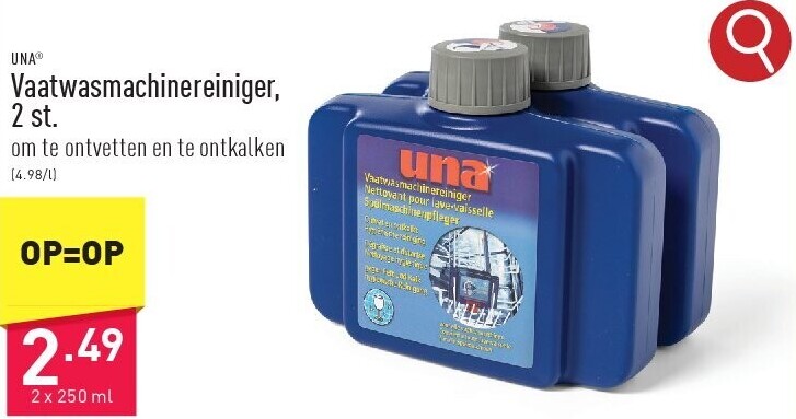 Vaatwasmachinereiniger, 2st.