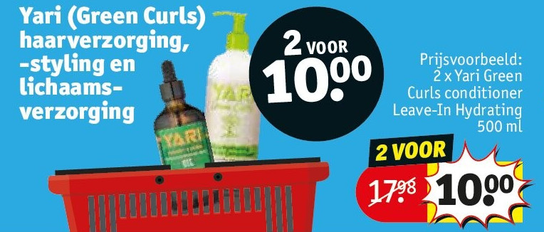 Yari (Green Curls) haarverzorging, -styling en lichaamsverzorging