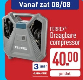 Draagbare compressor