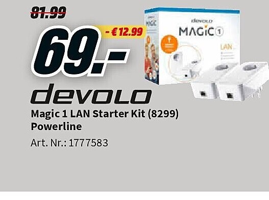 Devolo Magic 1 LAN Starter Kit (8299) Powerline
