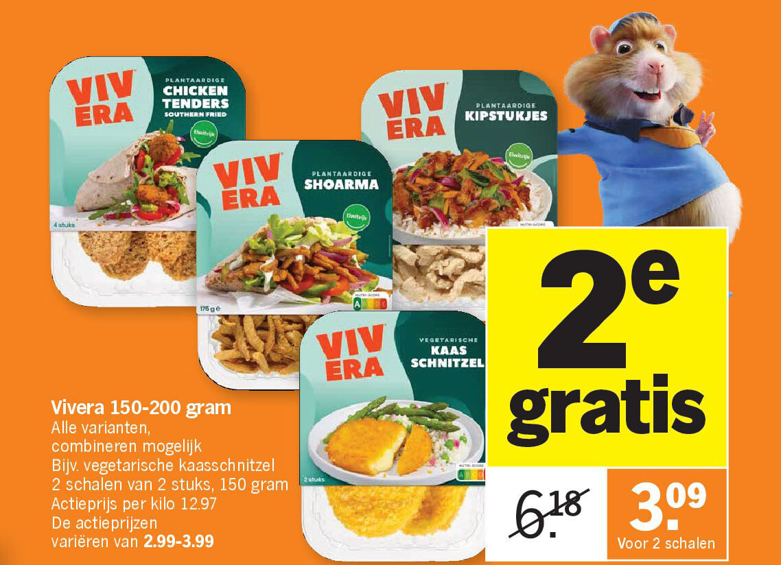 Vivera 150-200 gram