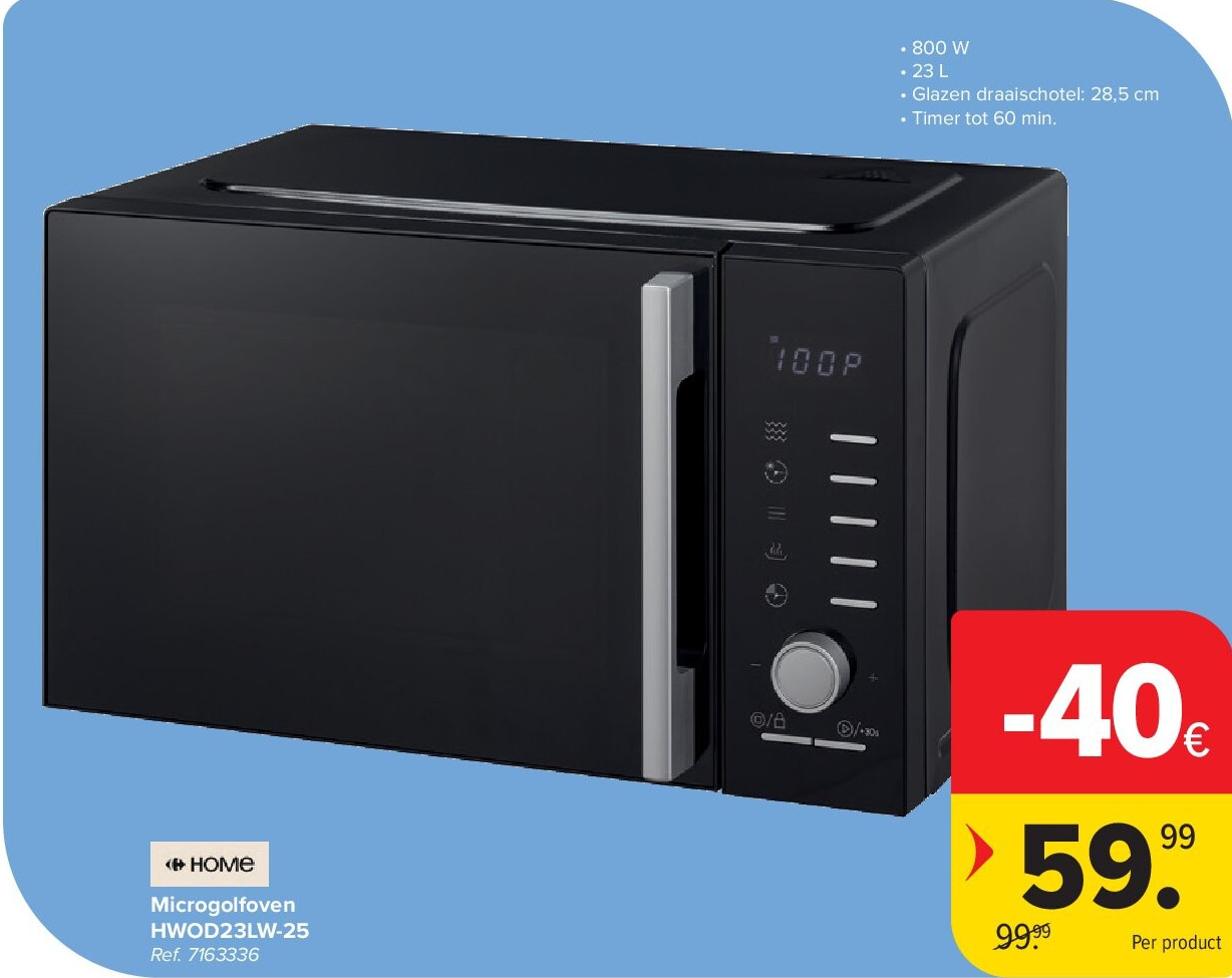 Microgolfoven HWOD23LW-25