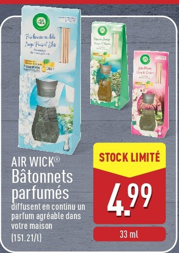 Bâtonnets parfumés