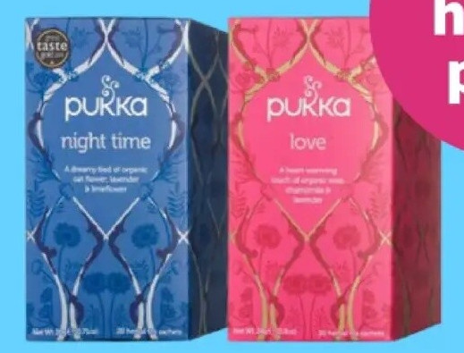 Pukka Biologische Thee 20 stuks